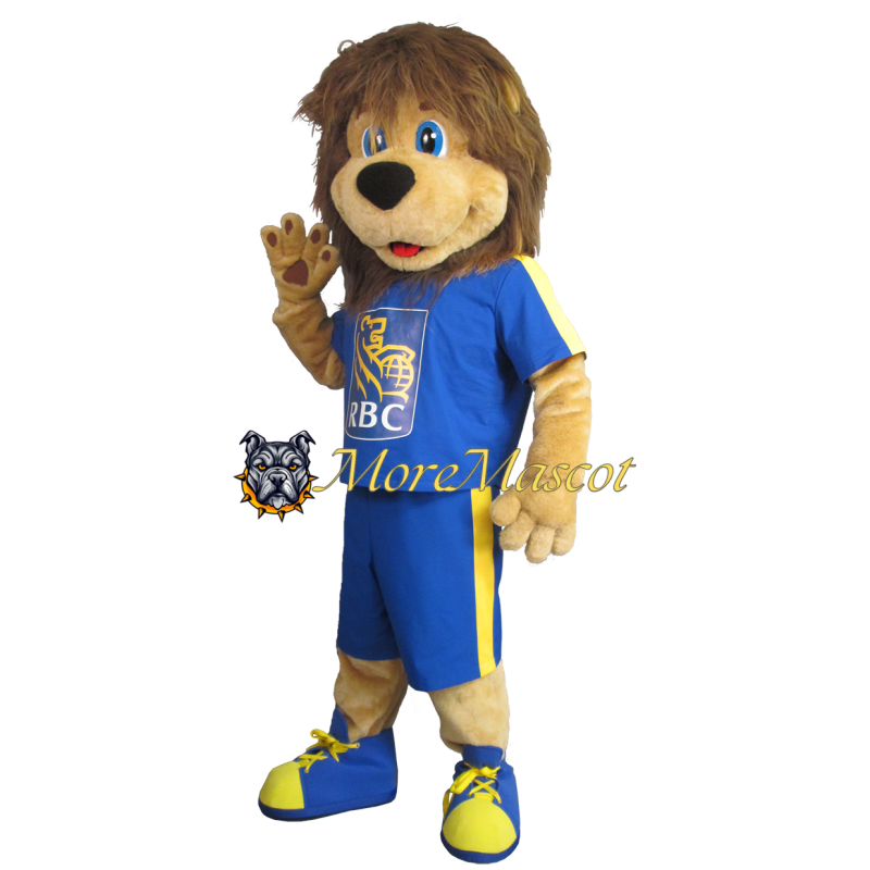 College Lion Mascot Costume