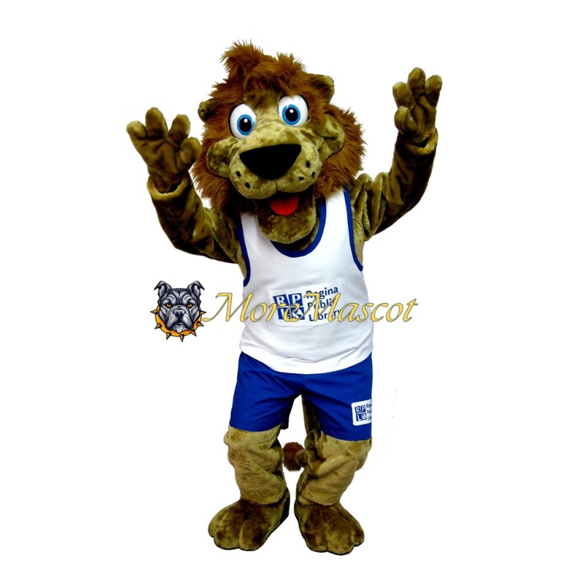 Lovely Adult Lion Mascot Costume
