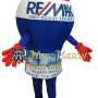 Hot Air Balloon Mascot Costume