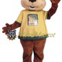 Soft Realistic Squirrel Mascot Costume