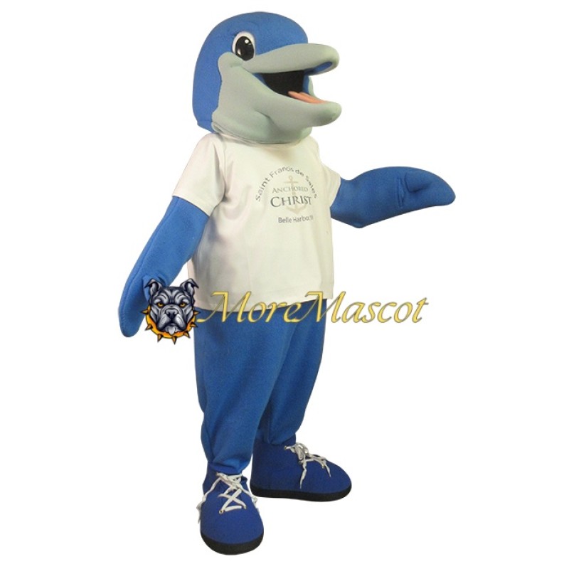 Lightweight Dolphin Mascot Costume