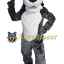 Adult Gray Wolf Mascot Costume