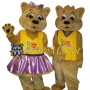 Cute Bear Baby Mascot Costume