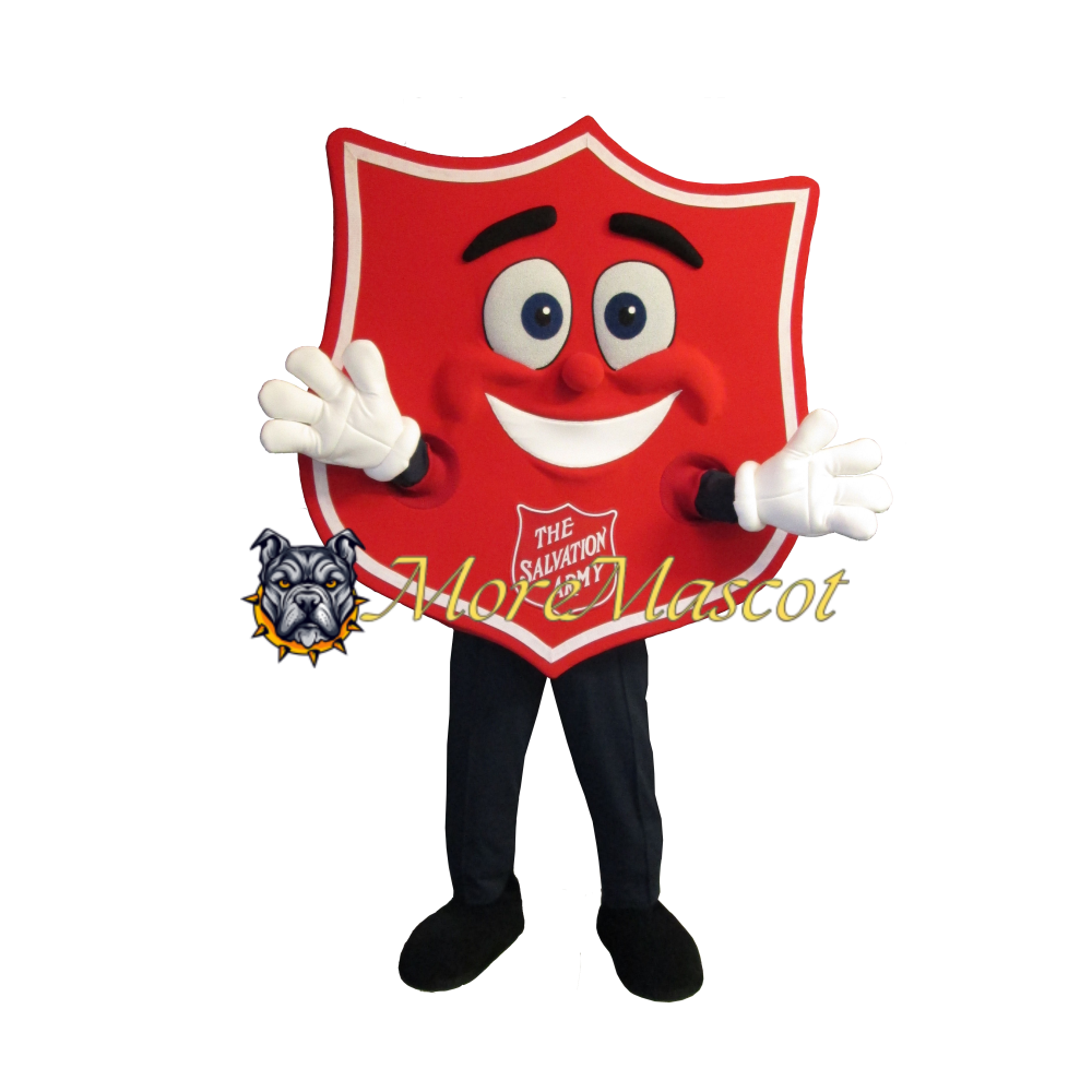 Salvation Army Shield Mascot Costume