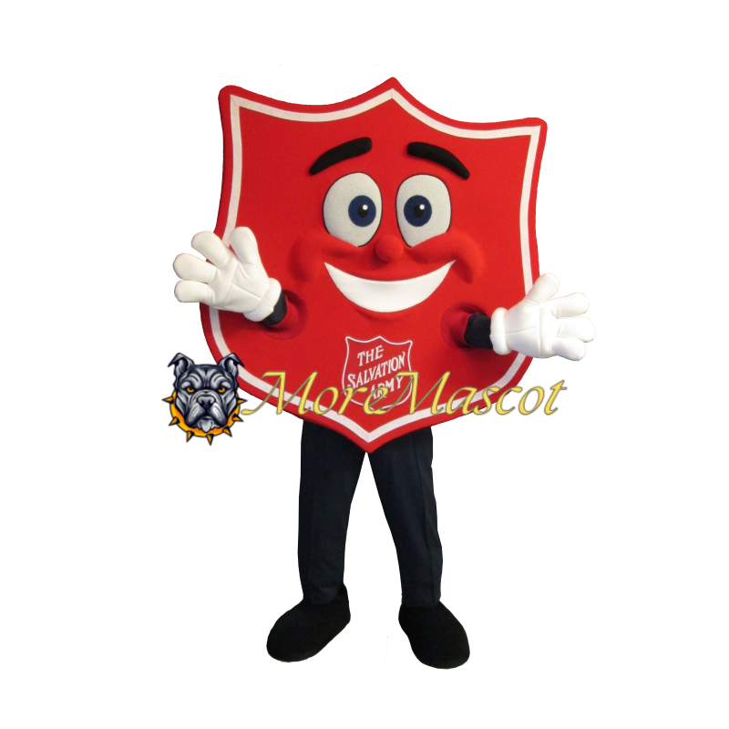 Salvation Army Shield Mascot Costume