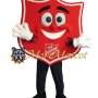 Salvation Army Shield Mascot Costume