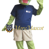 University Crocodile Mascot Costume
