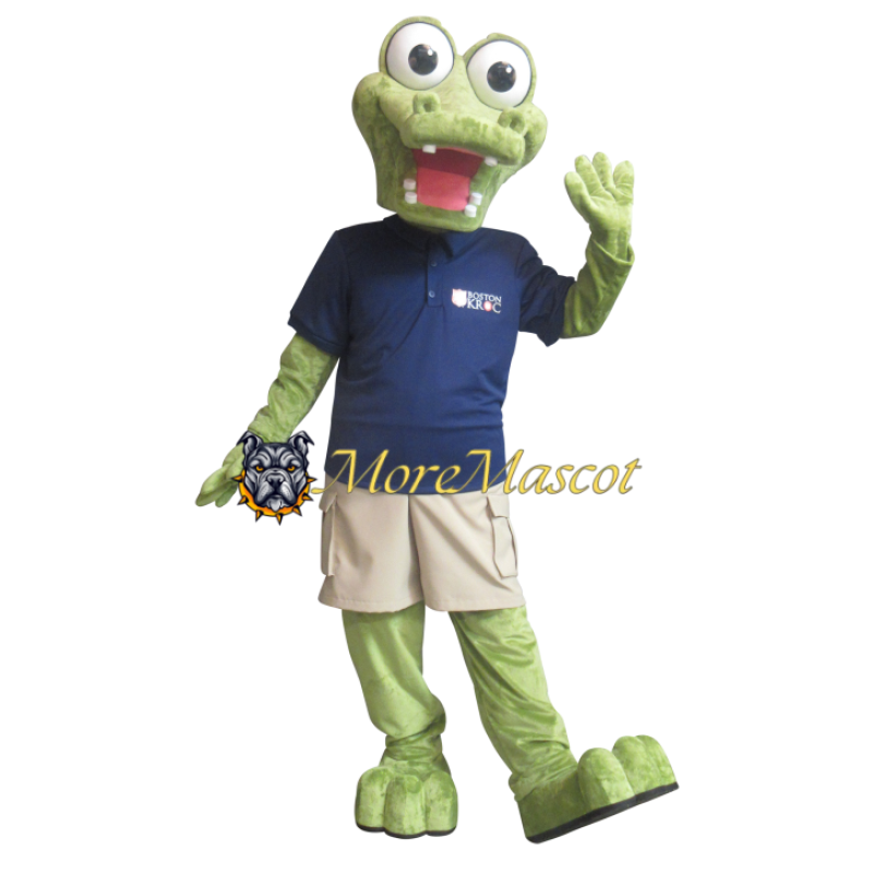 University Crocodile Mascot Costume