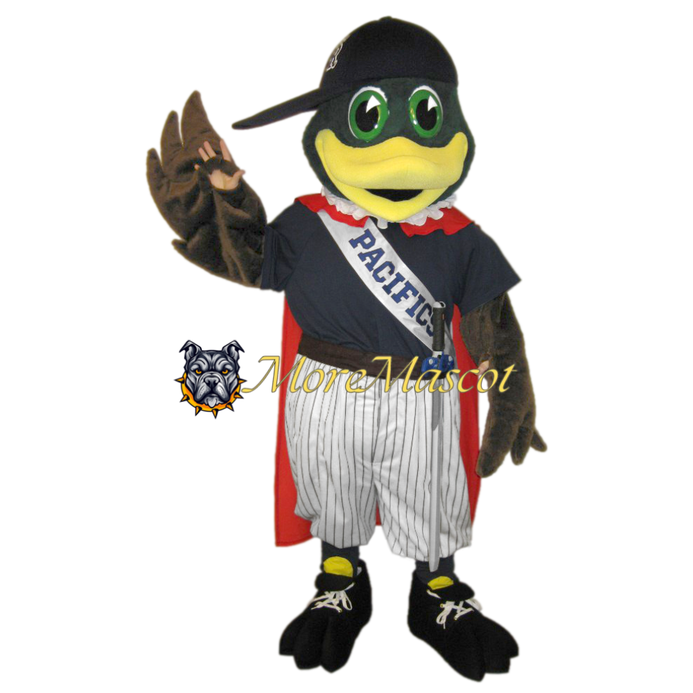 Brown Duck Mascot Costume