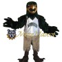 Fierce Black Falcon Mascot Costume