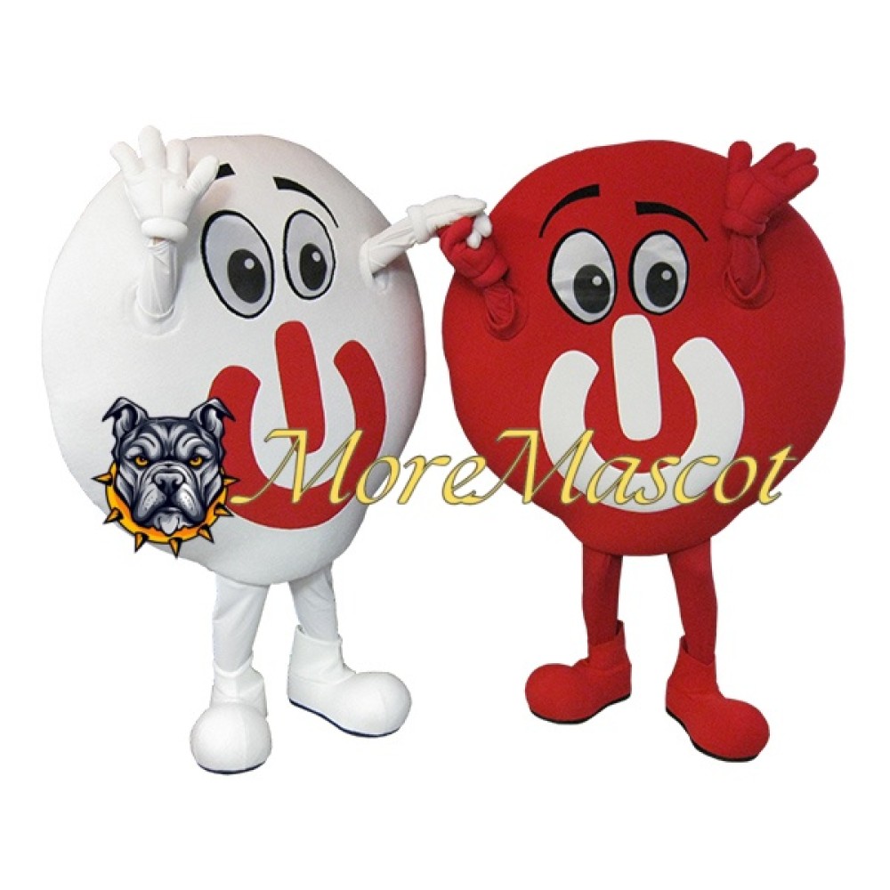 Power Button Mascot Costume