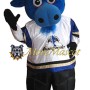 Sports Blue Buffalo Mascot Costume