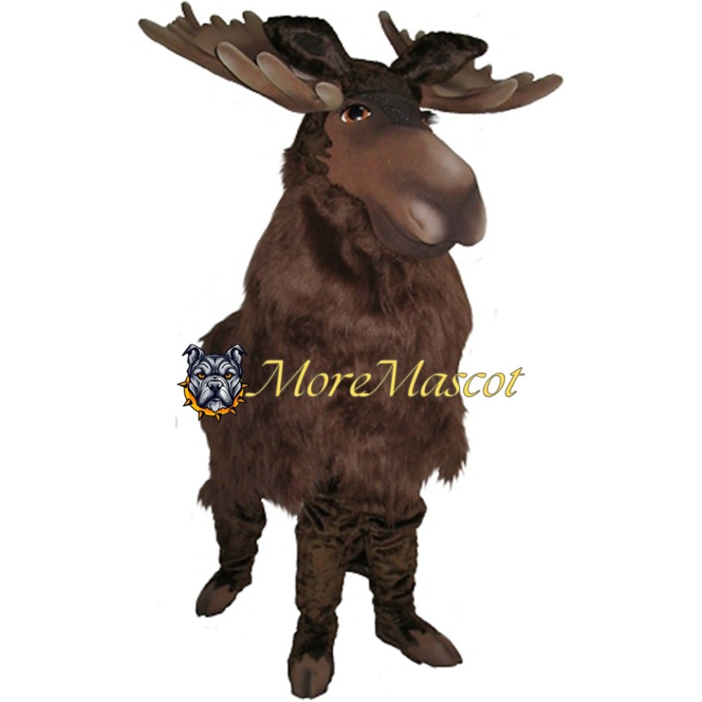 2 Person Moose Mascot Costume