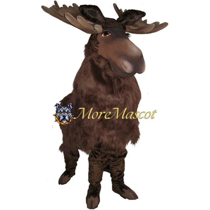 2 Person Moose Mascot Costume