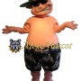 Cool Pig Mascot Costume