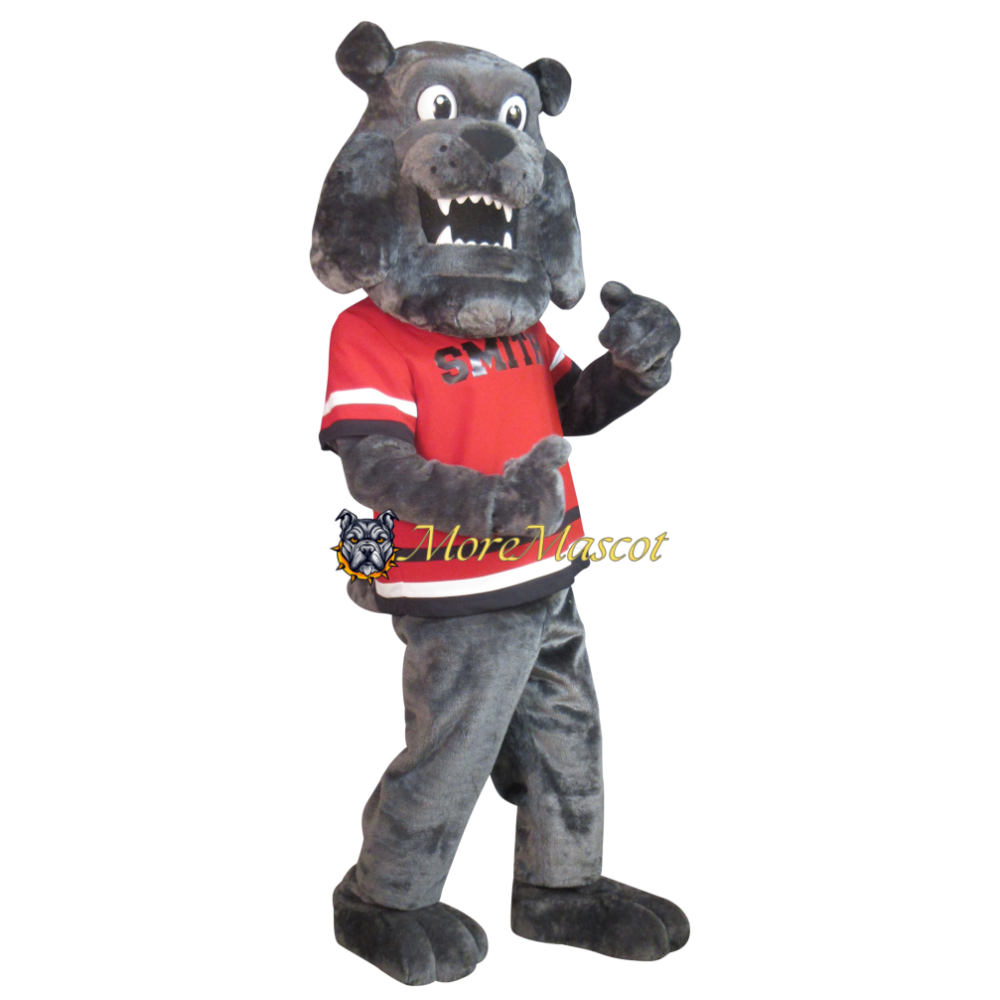 Adult Realistic Bulldog Mascot Costume