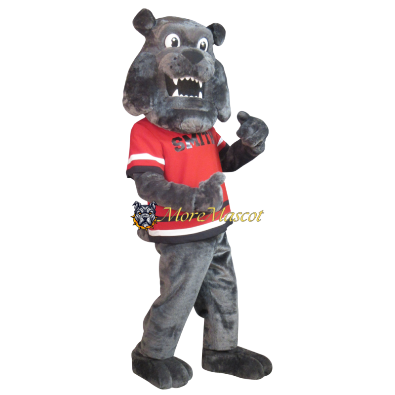 Adult Realistic Bulldog Mascot Costume