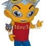 Happy Cool Boy Mascot Costume