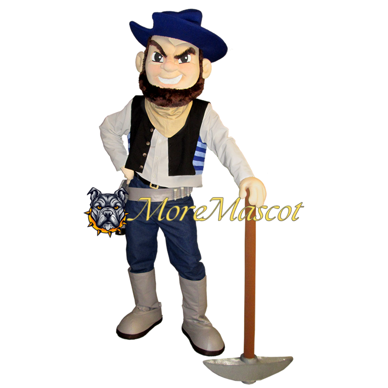 Realistic Miner Mascot Costume