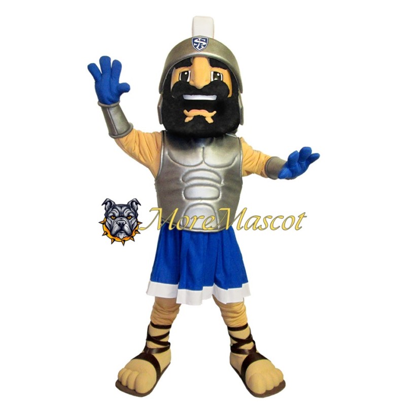 Happy Warrior Mascot Costume