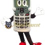 Button Phone Mascot Costume