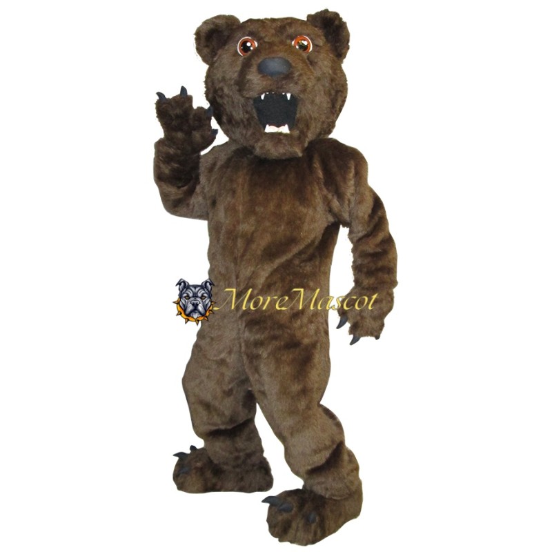 Realistic Adult Bear Mascot Costume