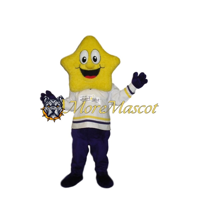 Happy Star Mascot Costume