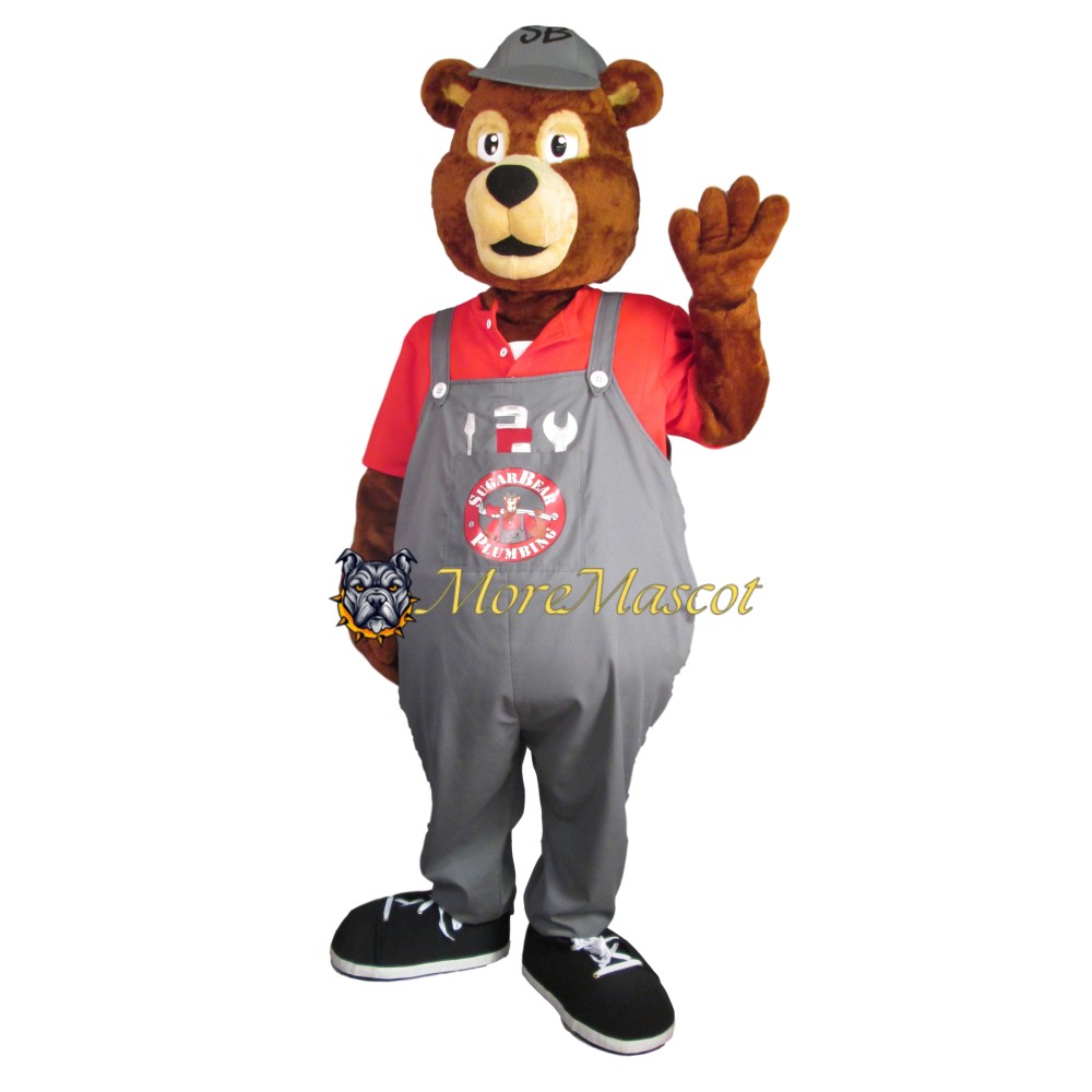 Sweet Brown Bear Mascot Costume