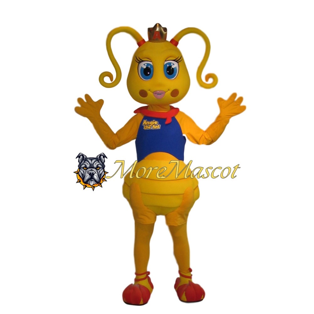 Yellow Ant Mascot Costume