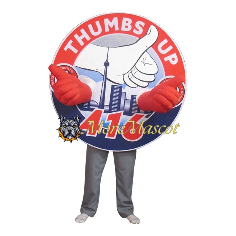 Badge Mascot Costume