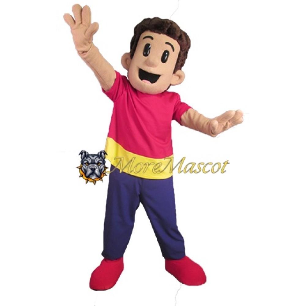 Shiny Boy Mascot Costume
