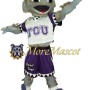 University Gray Fish Mascot Costume