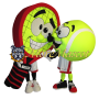 Tennis Pack Mascot Costume