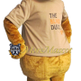 Cool Brown Duck Mascot Costume