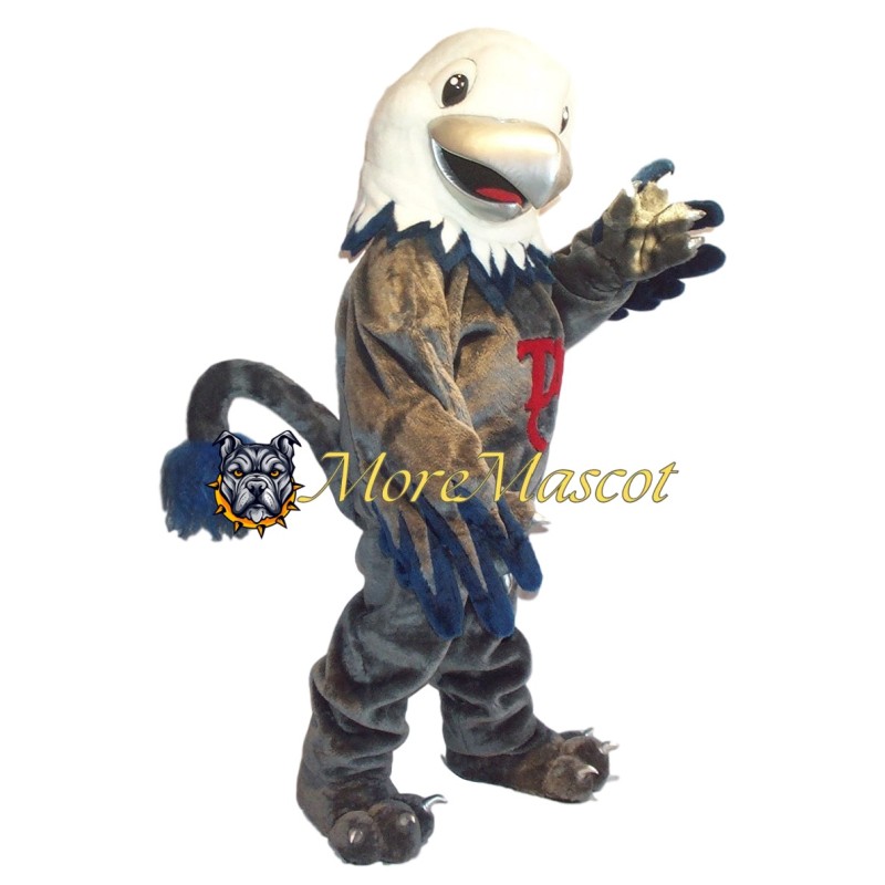 Grey Griffon Mascot Costume