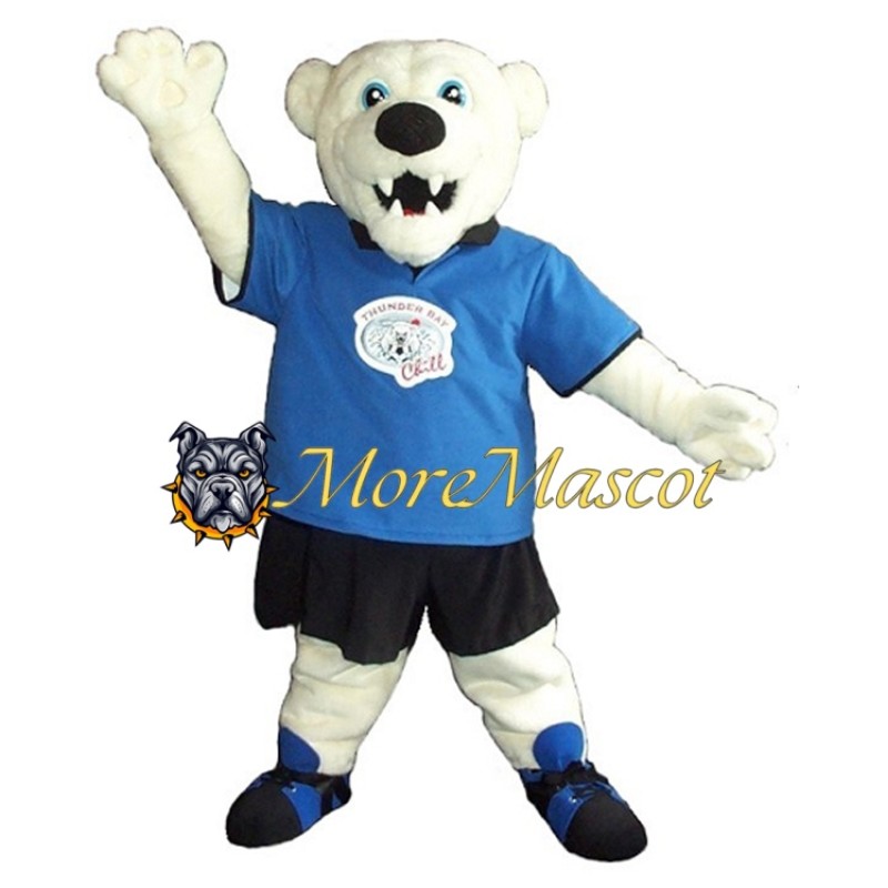 High School Polar Bear Mascot Costume