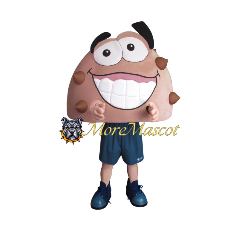 Chocolate Bread Mascot Costume
