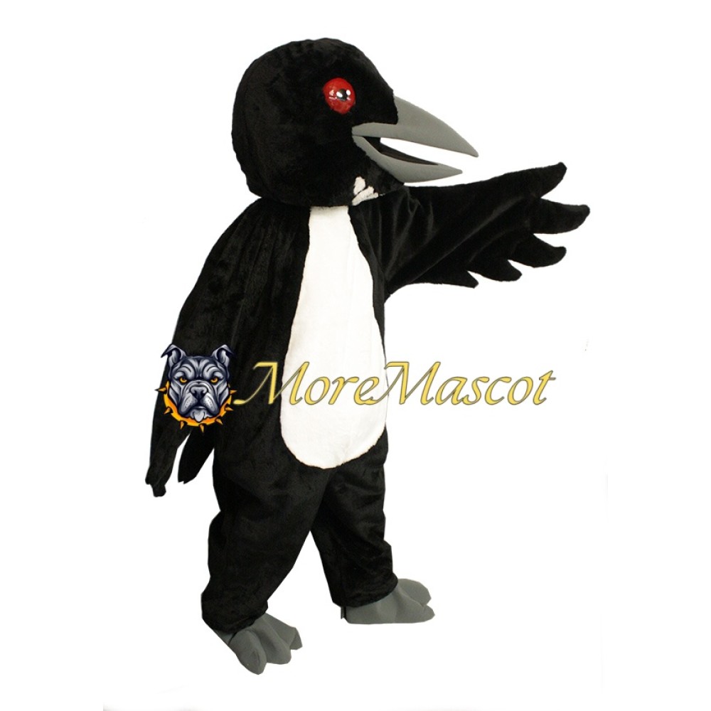 Realistic Crow Mascot Costume