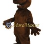 Happy Soft Beaver Mascot Costume