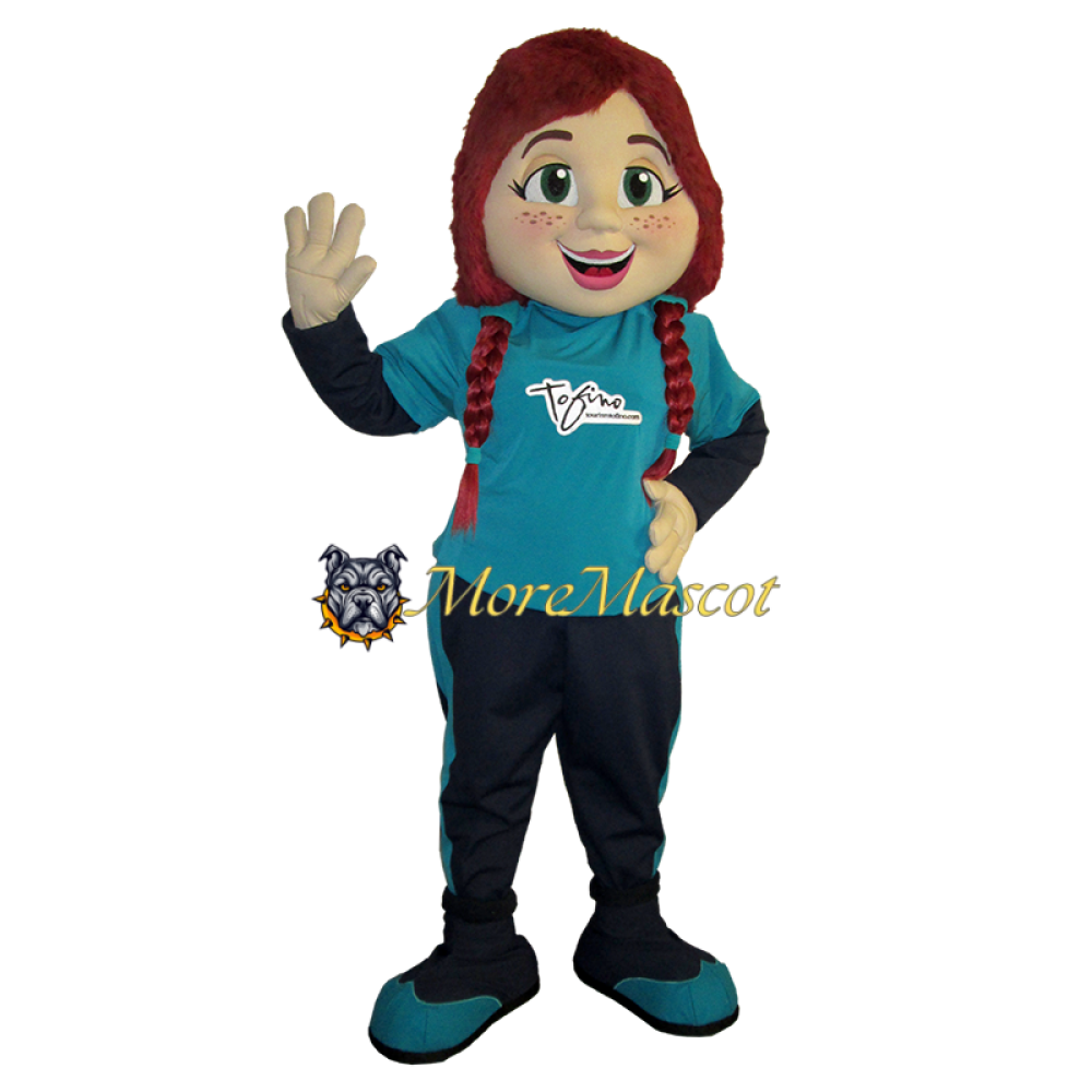 Cute Adult Girl Mascot Costume