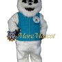 Plush Yeti Mascot Costume