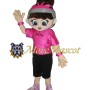 Sport Girl Mascot Costume