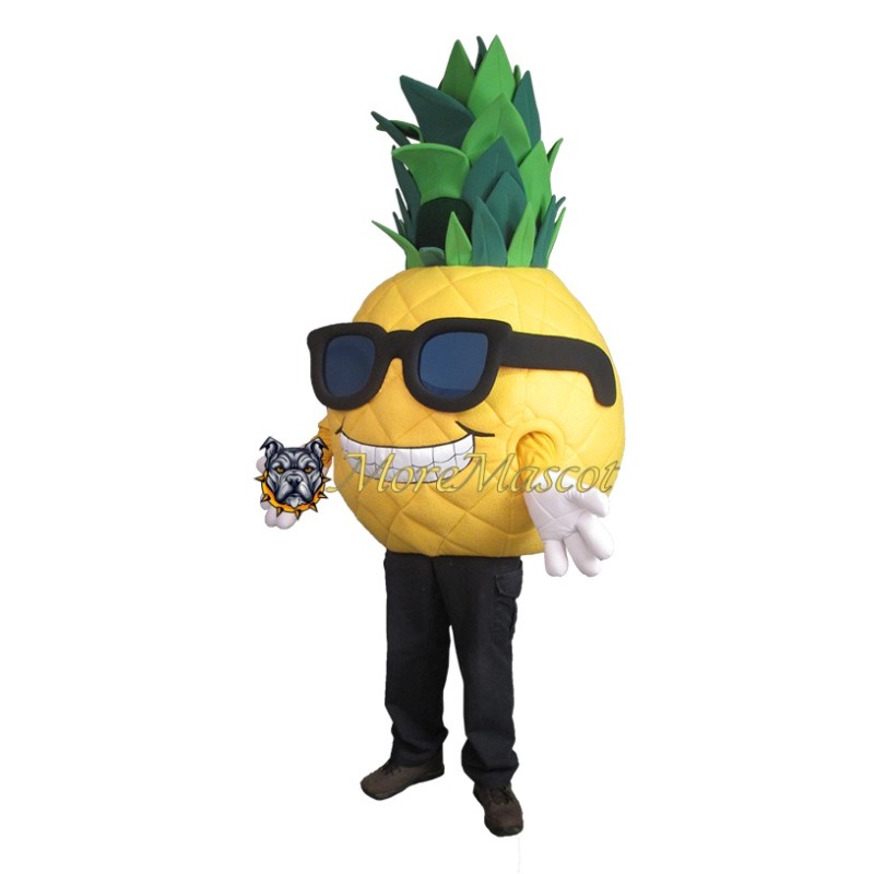 Cool Pineapple Mascot Costume