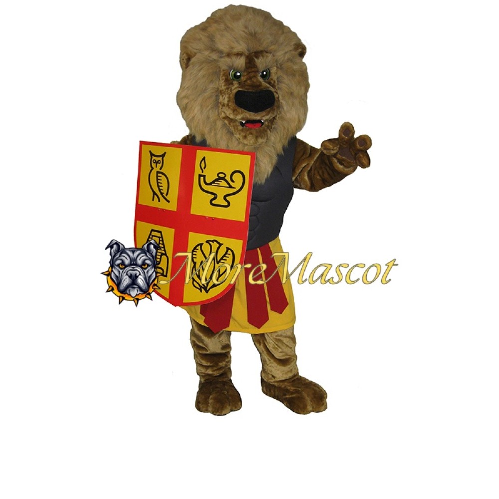 Warrior Lion Mascot Costume