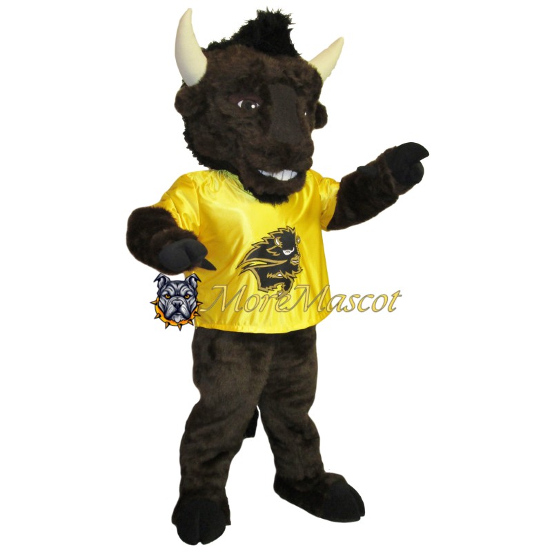 Bison Mascot Costume