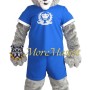 College Husky Dog Mascot Costume