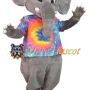 Cute Elephant Baby Mascot Costume