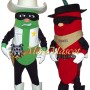 Cowboy Chili Mascot Costume