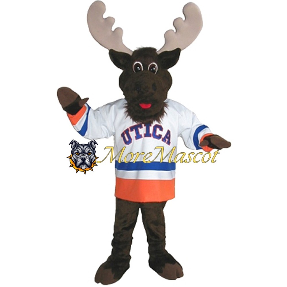 Lightweight Adult Moose Mascot Costume