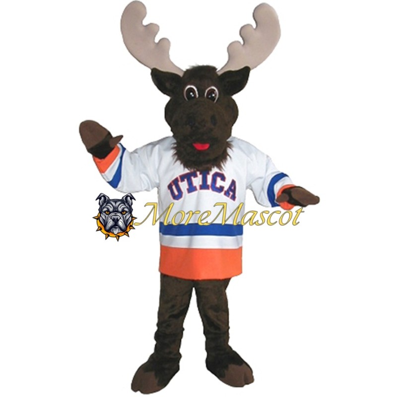 Lightweight Adult Moose Mascot Costume